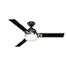 Hunter Indoor Ceiling Fan with LED Light and Remote Control - Leoni 48 inch, Nobel Bronze, 59219