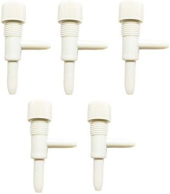 Aqua Monsters Air Pump Valve Splitter / O2 Supplier/Water Splitter Valve/Oxygen Air Line Tubing Flow Control Valve 2 Way 3mm Inner Dia, 5pcs