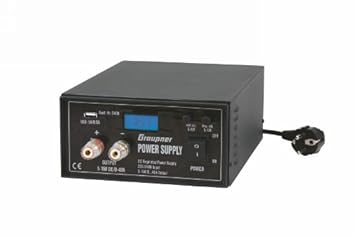 Graupner 6490 - Zubehör - Schaltnetzteil, regelbar, 5-15 V, 0-40 A