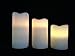 LEDitBe LED Candles Flameless Flickering Candles with Timer - Made of Real Wax with Light Vanilla Smell - Can Change Colors (Including Batteries)