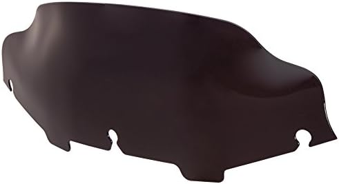Clipsone Smoke 6" Wave Windshield Windscreen for Harley Touring Street Glide Electra Glide Ultra Classic CVO Ultra Classic Tri Glide Ultra Classic CVO 1996-2013