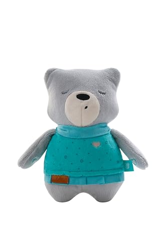 myHummy Lily grau - der Kuschelfreund mit Fach im Rücken für Wärmekissen oder Soundmodul