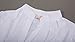 Office Lady Basic Shirt Collar Solid Chiffon Blouse Tops Size M White