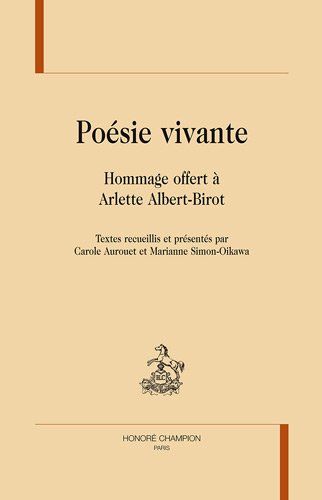 Poésie vivante