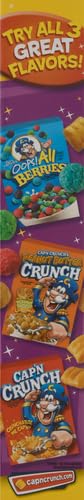 QUAKER CAPTAIN CRUNCHBERRIES CEREAL, 11.7 OZ