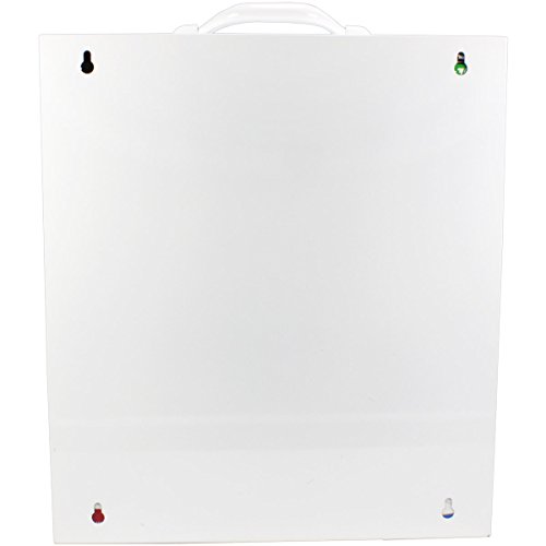 OSHA & ANSI 3 Shelf Industrial First Aid Cabinet with Pocket Liner, 100 Person, 1316 Pieces, 2015 Class A+, Types I & II, Made in USA by Urgent First AidTM with extra content & NEW ANSI First Aid Guide