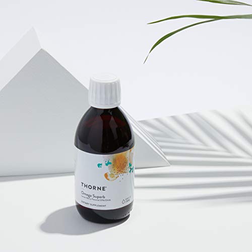 Thorne Omega Superb Easy Dosing Fish Oil Liquid with EPA and DHA