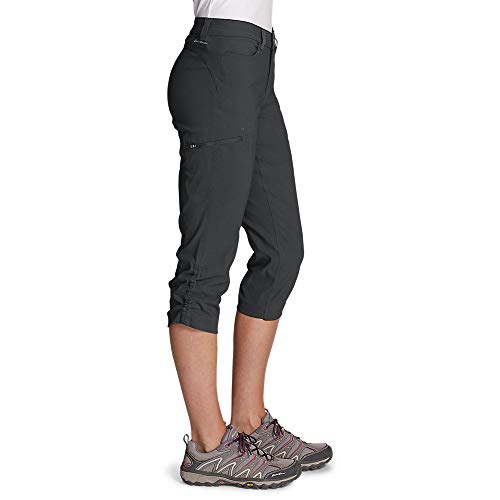 Eddie Bauer Women's Guide Pro Capris, Black Regular 6 Pricepulse