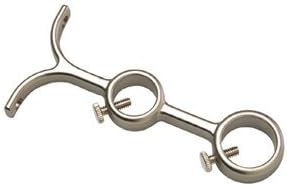 Amazon Com Style Selections Double Curtain Rod Bracket Window