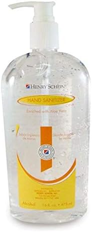 HSI Gel Hand Sanitizer 16 oz Bottle - Case of 12