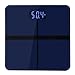 YOOSKE Digital Body Weight Bathroom Scale Easy Read Backlit LCD Display, 180kg/400lb Precision Measurements with Non Slip Design Step-On Balance Scale (2 Batteries Included) (Blue)