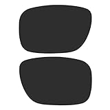 Replacement Polarized Lenses for Oakley Holbrook Sunglasses (Black)