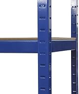 Racking Solutions 5 Levels Heavy Duty Steel Shelving 150KG UDL 1500x750x300 view 5