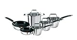 T-fal Avante 10-Piece Coated Stainless Steel Cookware Set