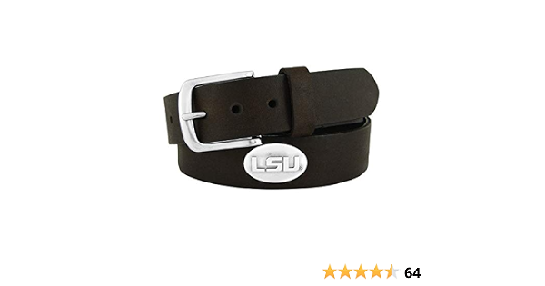 NCAA Lsu Tigers Leather Concho Belt 