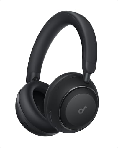 soundcore by Anker Space 2, Noise Cancelling Kopfhörer, bequem, 50h Akku