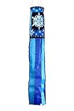 Toland Home Garden 162516 Cool Snowflakes Decorative Windsock, Multicolor