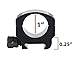 Monstrum Low Profile Picatinny Scope Rings | 1 Inch Diameter