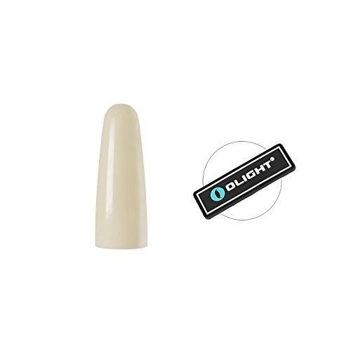 Olight Flashlight Beam Diffuser Traffic Wands TW10 for Olight S2A S2 S10 S20 S15 S10R S15R S20R ST25 T20 M10 M18 M18 Striker Series Flashlight - White