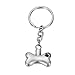 Valyria My Dog Bone Pet Cremation Urn Keepsake Keychain - Includes Velvet Pouch & Fill Kit with Engraving (Non-Engraving)