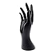 jewelry display,NNDA CO Mannequin Hand Finger Glove Ring Bracelet Bangle Jewelry Display Stand Holder (black)