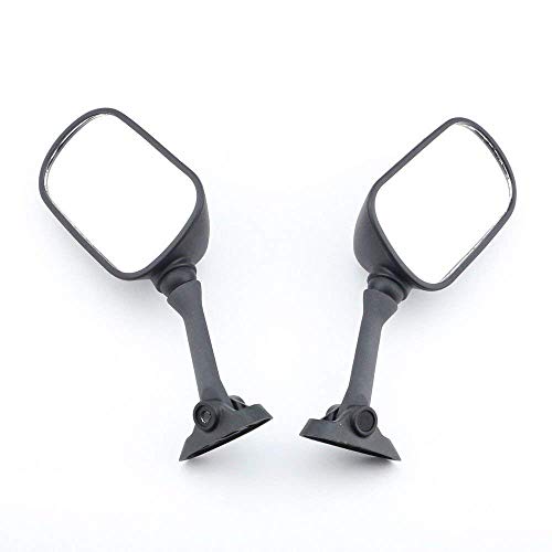 MZS Motorcycle Rear View Mirrors compatible Suzuki GSXR600 GSX-R600 2001-2012/ GSXR750 GSX-R750 2001-2012/ GSXR1000 GSX-R1000 2001-2012/ GSX650F 2008-2012/ SV650 SV650S SV1000 SV1000S 2003-2008