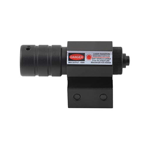 Tactical Red Laser Beam Dot Sight Scope,Tactical Hunting Red Dot Sight Laser Light Beam Scope with Mount for Fast Aiming Shooting at Stationary Moving Objects - Thumbnail 4