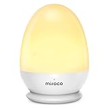 Miroco Night Lights for Kids, LED Baby Nightlight Breastfeeding Light 100% Toddler Safe, Touch Lamp USB Bedside Lamp Dim Nursery Lamp Diaper Changing Night Light, Soft Eye Caring, Timer Setting