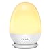 Miroco Night Lights for Kids, LED Bedside Lamp for Baby Breastfeeding 100% Toddler Safe, Touch Lamp with USB and Stable Charging Pad, Dim Nursery Lamp Warm Night Light, Soft Eye Caring, Timer Setting