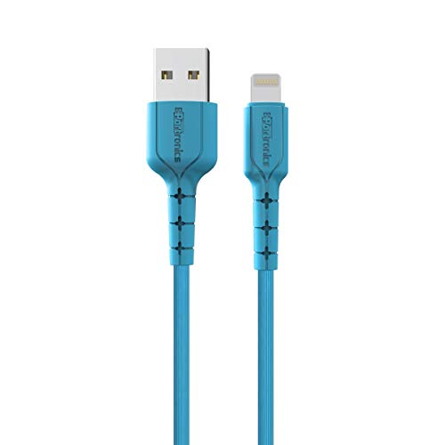 Portronics POR-228 Konnect Star Charge & Sync Function 1.2M Cable(Blue)