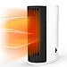 Personal Space Heater, Portable Oscillating Electric Heater, Horizontal-vertical dual use with Over-Heat Protection, Quick Heat-up for Home Office