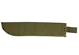Texsport 18 Inch Green Canvas Machete Sheath