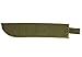 Texsport 18 Inch Green Canvas Machete Sheath