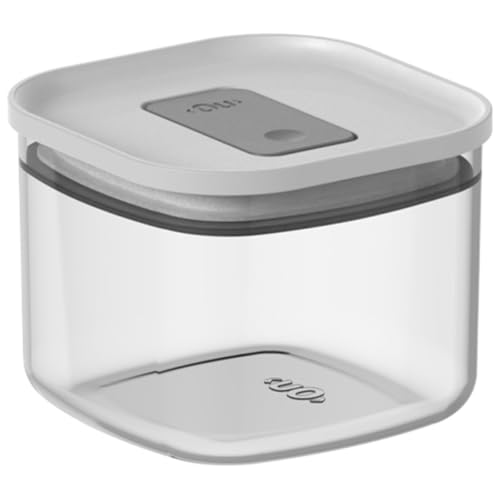 Ou Pote Hermético Quadrado 450ml Branco Linha Duo Lock
