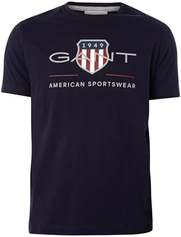 T-shirt masculina com Normal Shield, Evening Blue, L