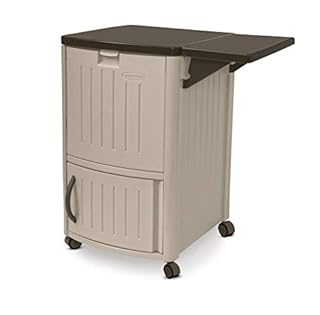Suncast Outdoor Cooler With Wheels Portable Outdoor Bar Cart To