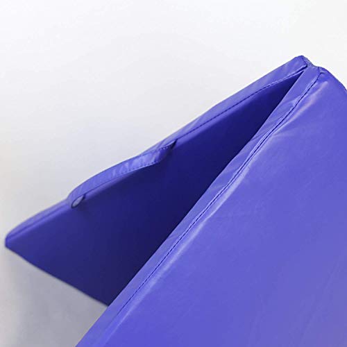 HYD-PARTS Gymnastic Mats,Small Gym Mats for Yoga Fitness Training,Sporting Floor Pads,Children Playing Climbing (Blue)