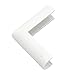 Legrand Wiremold C18 Cordmate Outside Elbow Elbow Cord Cover, Organizer for Wall, Holds 1 Cord or Cable, White (1 Pack)