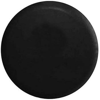 BCP Black Color PU Leather Spare Tire Cover (Fit 23-27 inches)