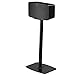 Flexson Floorstand for Sonos Play:5 Gen 2, Black (Horizontal, Single)