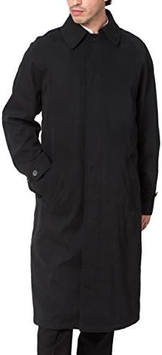 Adam Baker Men's Full Length All Year Round Belted Raincoat with Removable Liner