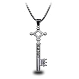 CG Costume Attack on Titan Necklace Eren Yeager Key Alloy Cosplay Costume