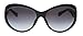 Michael Kors Paris MK 2002BF 2002/B/F 3005/11 Black Sunglasses 60mm (Asian Fit)