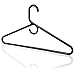 Made in USA Super Heavy Duty Plastic Clothes Hangers Bulk, 20 30 50 100 Pack Available, Strong Plastic Hangers, Plastic Coat Hangers, Plastic Hanger for Closet and Clothing Hangars (36pk Black)