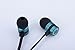 Headphones, Besiva in-Ear Earbuds Noise Isolation Headsets Heavy Bass Earphones with Microphone Compatible Most Smartphones and All 3.5mm Devices