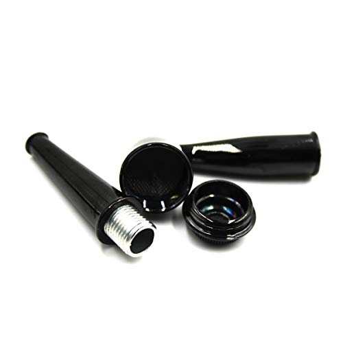 Aimeio Portable Detachable Zinc Alloy Pipes for Herbs with Gift Box for Father,Husband,Grandfather,Men Gift