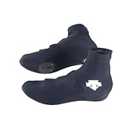 Descente Men's Running Element Shoe Covers, Black, Large