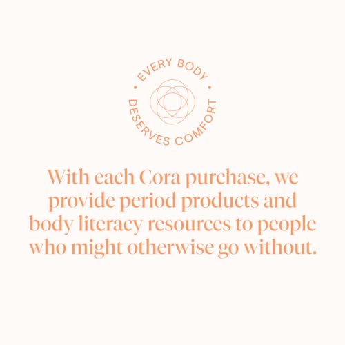 Cora Organic Applicator Tampon Multipack | 18 Regular & 18 Super Absorbency | 100% Organic Cotton, Unscented, BPA-Free Compact Applicator | Leak Protection | Packaging May Vary | 36 Total