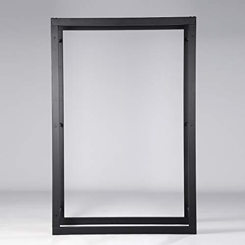 Loywe Kaminholzregal Kaminholzhalter Brennholzregal Feuerholzregal Kaminholzständer Brennholz Holzhalter aus Metall in… – Bild 5