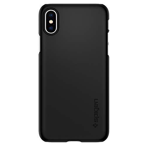 Spigen Thin Fit iPhone X Case with SF Coated Non Slip Matte Surface for